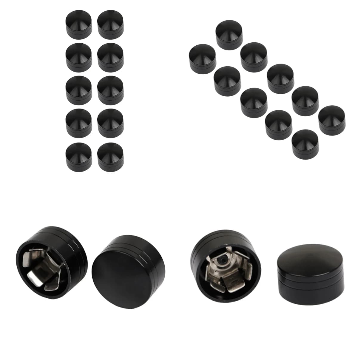 Harley Touring Inner 11mm-14.6mm Motorcycle Engine Bolts Screw Caps Cover 10pcs For Honda Yamaha Suzuki Softail Fat Boy Dyna