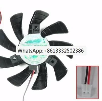 APISTEK Rotek GA92S2U CC 12 V 0,46 A Dia. Ventola grafica a 2 fili da 87 mm