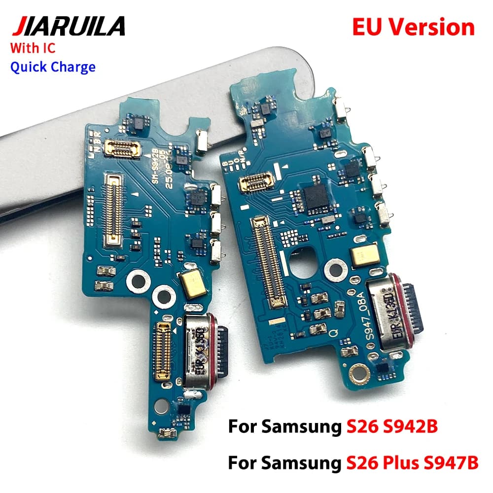 10 Pezzi, Nuovo Connettore USB per Ricarica e Microfono con Cavo Flessibile per Samsung S26 Ultra S948B S26 Plus S947B S26 S942B