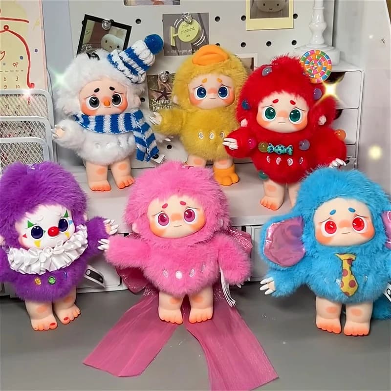GUDUDU Serie I Am GUDUDU Blind Box, Figure Anime Kawaii, Giocattoli Mystery Box, Borsa Sorpresa Trendy, Portachiavi Peluche, Regali per Ragazze