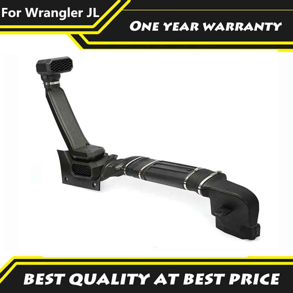 Snorkel black for off-road car for Jeep Wrangler JL Gladiator JT 2018-2023 Gasoline low/high snorkeling system Complete air outlet kit