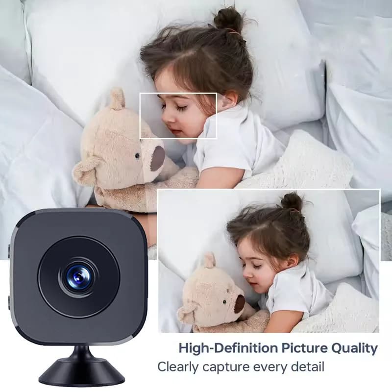 1080P Mini HD Baby Camera WiFi Monitoraggio wireless Protezione di sicurezza Monitor remoto Videocamere Video sorveglianza Smart Home