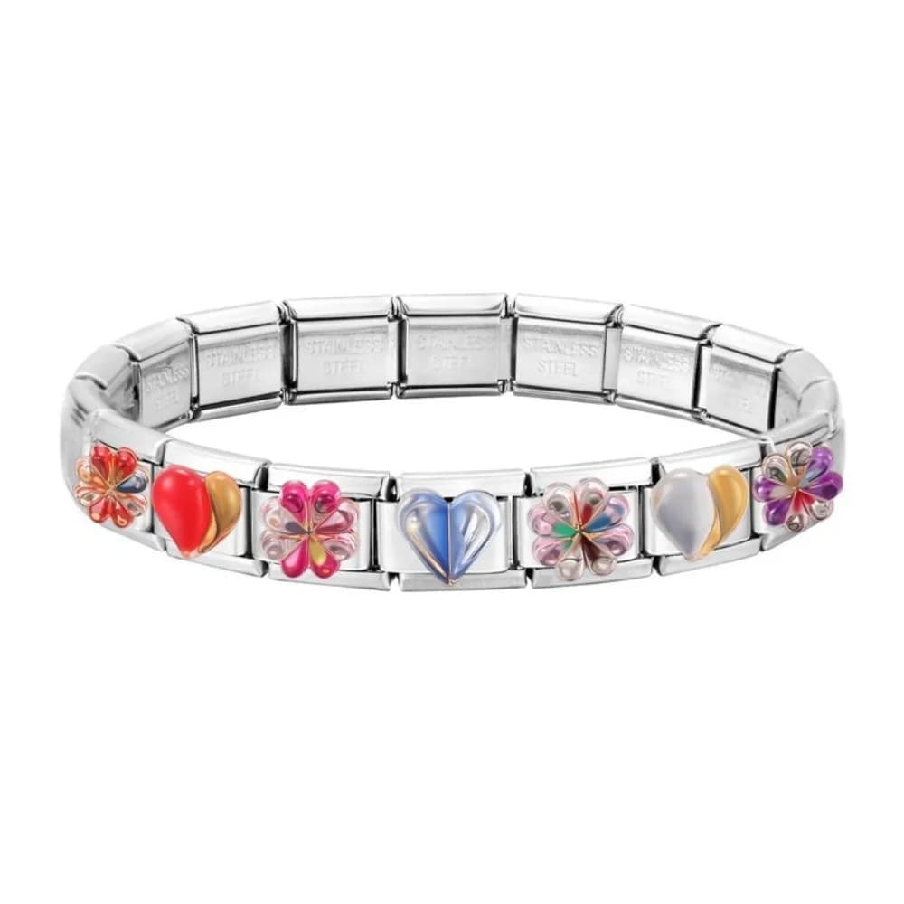 Sweet Style Bracelet Charms Stainless Steel Design Fit 9mm Bracelet Charm Italian Links DIY Making Multi-Function