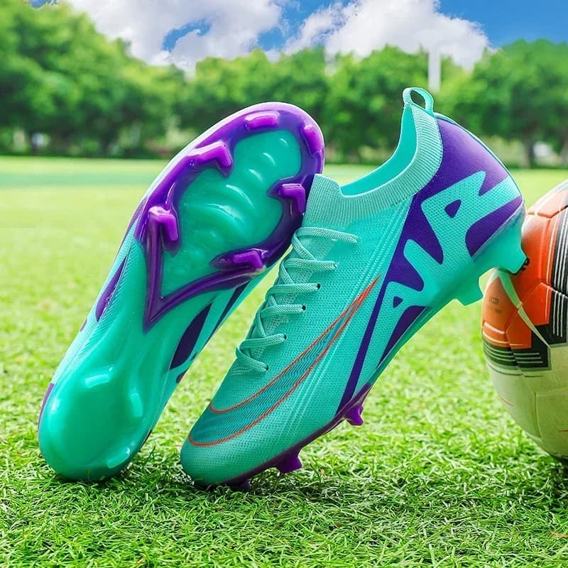 Men Soccer Shoes Non-Slip Ultralight Sport Grass Unisex Outdoor Football Boots Training Sports Shoes Breathable Drop Shipping