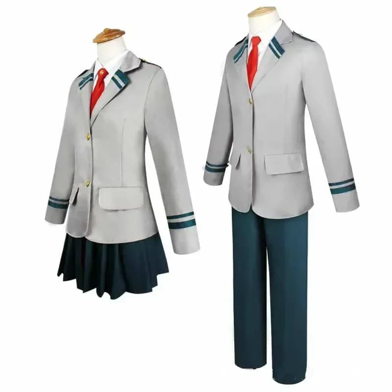 2026 Anime Boku No My Hero Academia Winiter Uniform Midoriya Izuku Bakugou Katsuki Ochaco Uraraka Cosplay Costume O927Z