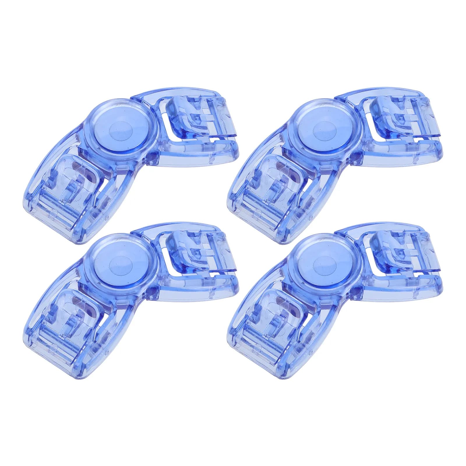 4 Pieces Spare Parts Clips for Swimwear, Universal Buckles for Small Bottone, Essential Accessories for Straps, Fast Hook for Swimming