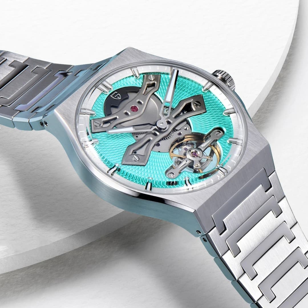 Nuovo Orologio Meccanico da Uomo PAGANI DESIGN 42MM, Marca di Alta Gamma, Vetro Zaffiro, Automatico, Impermeabile 100M, Luminoso