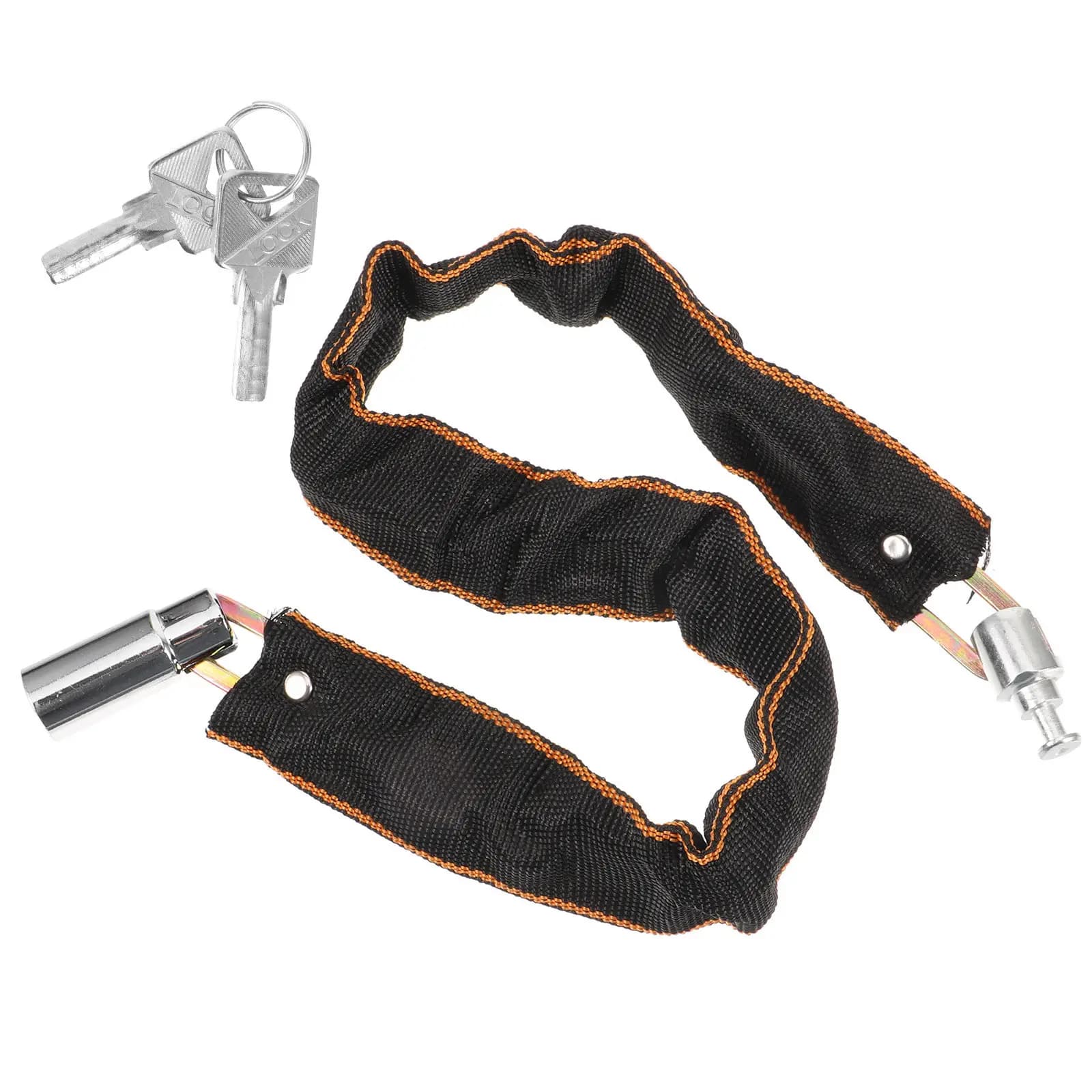Lucchetto a Catena per Bicicletta Multiuso Portatile Antifurto Design Compatto per Sicurezza di Bici, Borse e Valigie all'Aperto