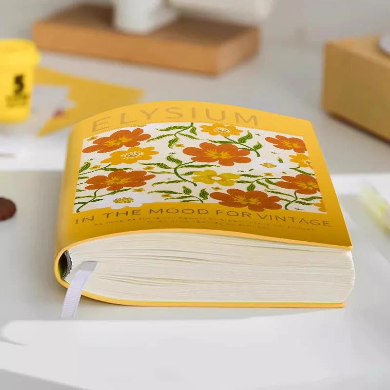 A5 Ruled Notebook Premium Faux Leather Journal Scrapbook Stamp Collecting Book Soft-Touch Hardcover Diary For Daily Writing