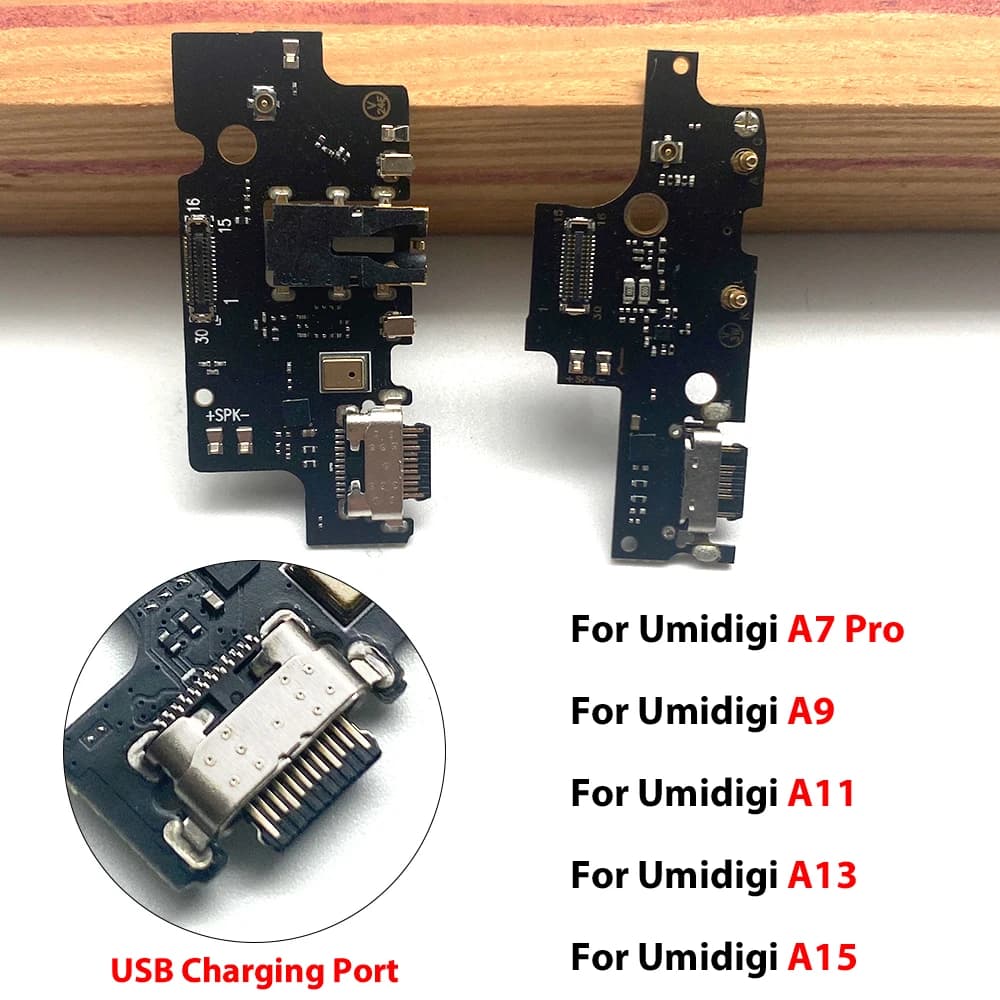 10 Pezzi, Scheda Porta di Ricarica per Umidigi A7 A9 Pro A11 Pro Max A13 A15 F3 5G G9, Modulo Microfono, Connettore USB Ricarica Rapida Flex