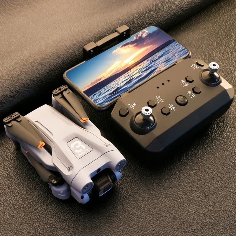 Mini Drone with Professional Camera 4K, RC Helicopter with Avoidance Obstacles, Remote Control, Children's Gift