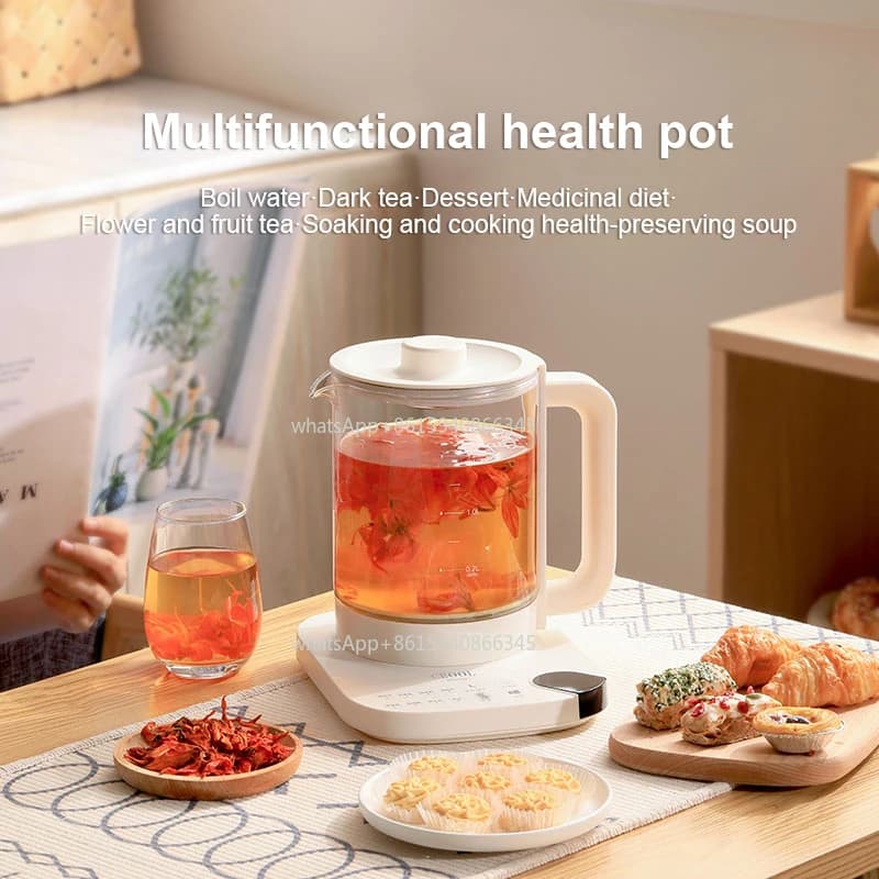 NEW 1.8L Electric Kettle Tea Pot Health Preserving Pot Boil Water Pot Kettle Stew Cup Multifunctional Teapot Home Office 220V