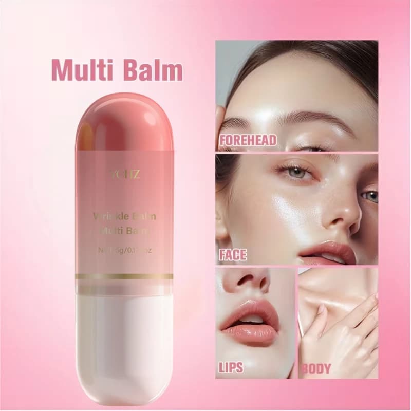 Moisturizing Anti-Wrinkle and Elasticity Multi-Effect Balm Anti-Wrinkle Elasticity Moisturizing Balm Multi-Effect Face Cream Lip Balm Dull Skin Care Products Skin Care Primer Products