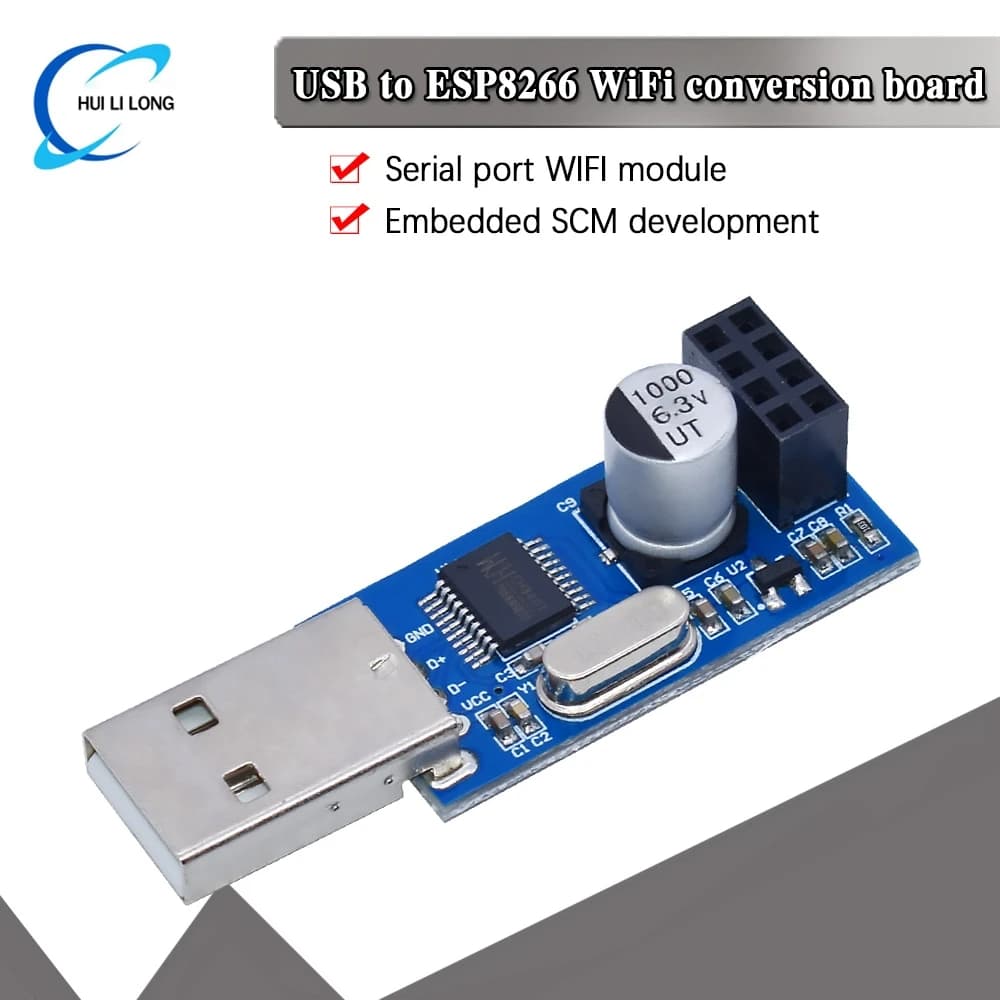 CH340 CH340T NRF24L01 + Scheda adattatore da USB a porta seriale Antenna 2.4G NRF24L01 Modulo wireless Ricetrasmettitore Wifi per Arduino