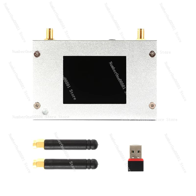 Raspberry Pi 2B MMDVM with digital repeater hotspot box with BBU full duplex card