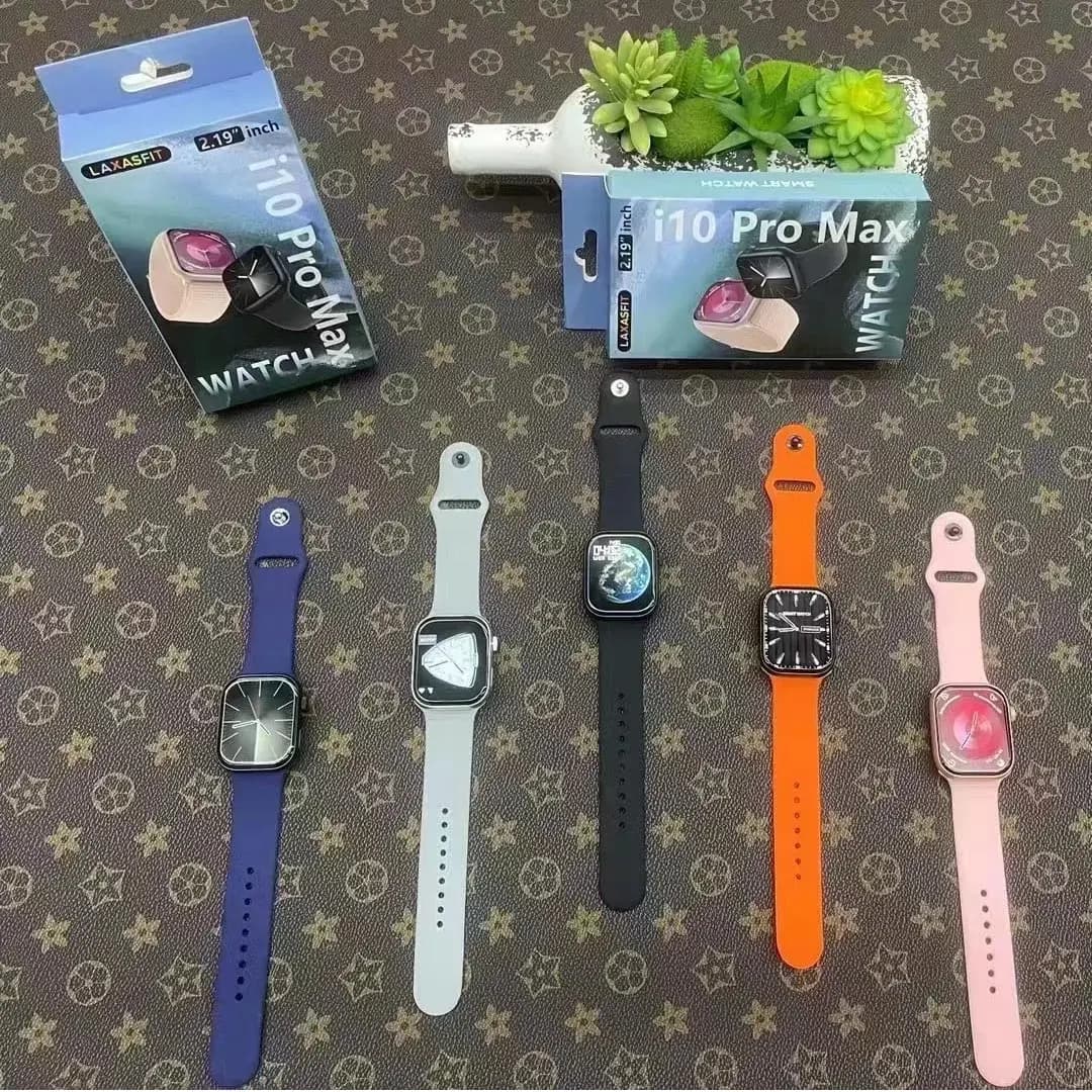 i10promax Smart Watch Series 10 Music Control Bluetooth Call Waterproof Smartwatch 10 DIY Watch Squares Heart Rate for Android IOS