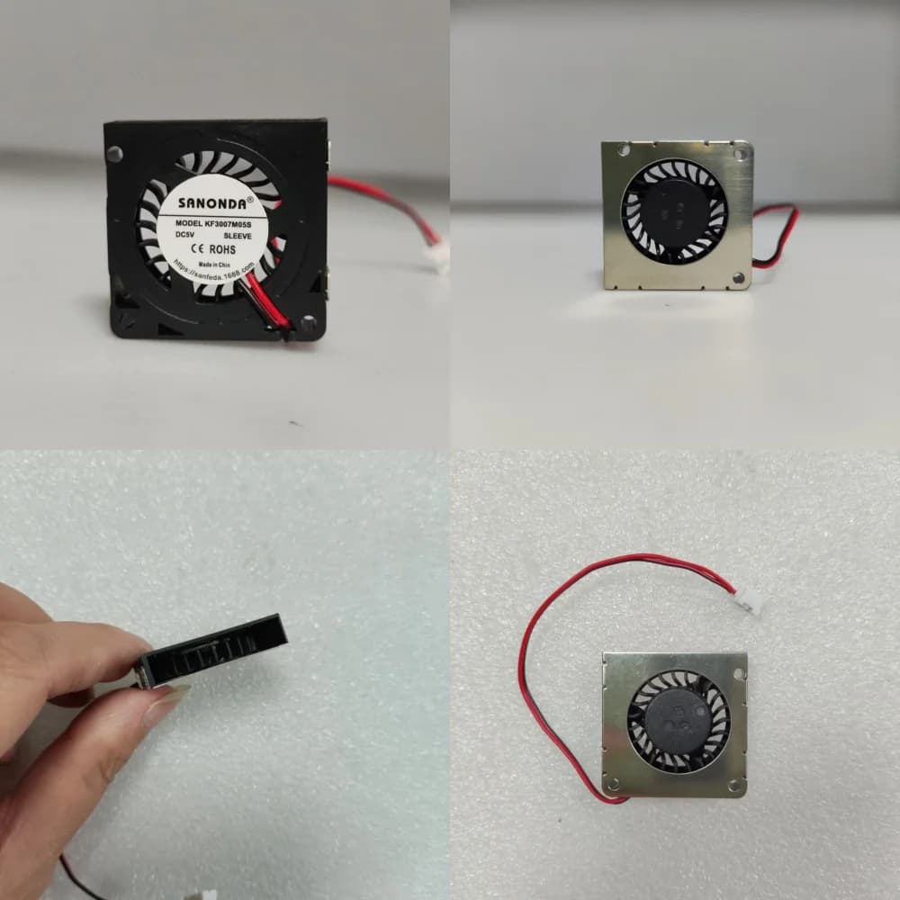 SANONDA 3007 Ventilatore Purificatore d'Aria per Proiettore, Ventilatore di Raffreddamento per Casa, Ufficio, Aula, Mini Ventilatore Portatile da Scrivania con Alimentazione USB