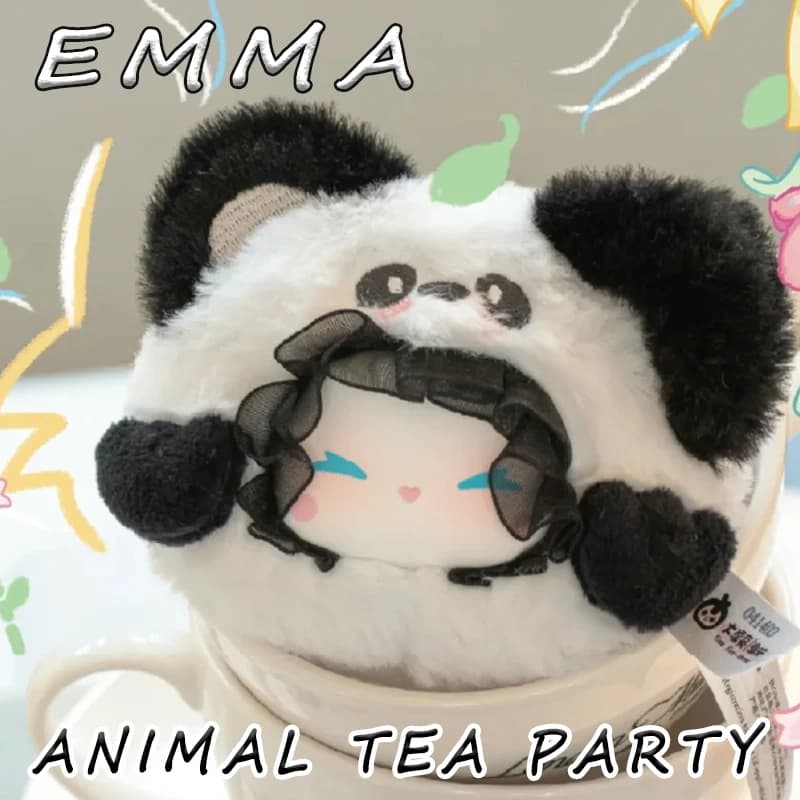 Originale Lucy Emma Animal Tea Party Vinile Peluche Cieco Scatola Giocattolo Alla Moda Bambole Carine Borsa Ciondolo Decor Portachiavi Scatola Misteriosa Ragazza Regalo