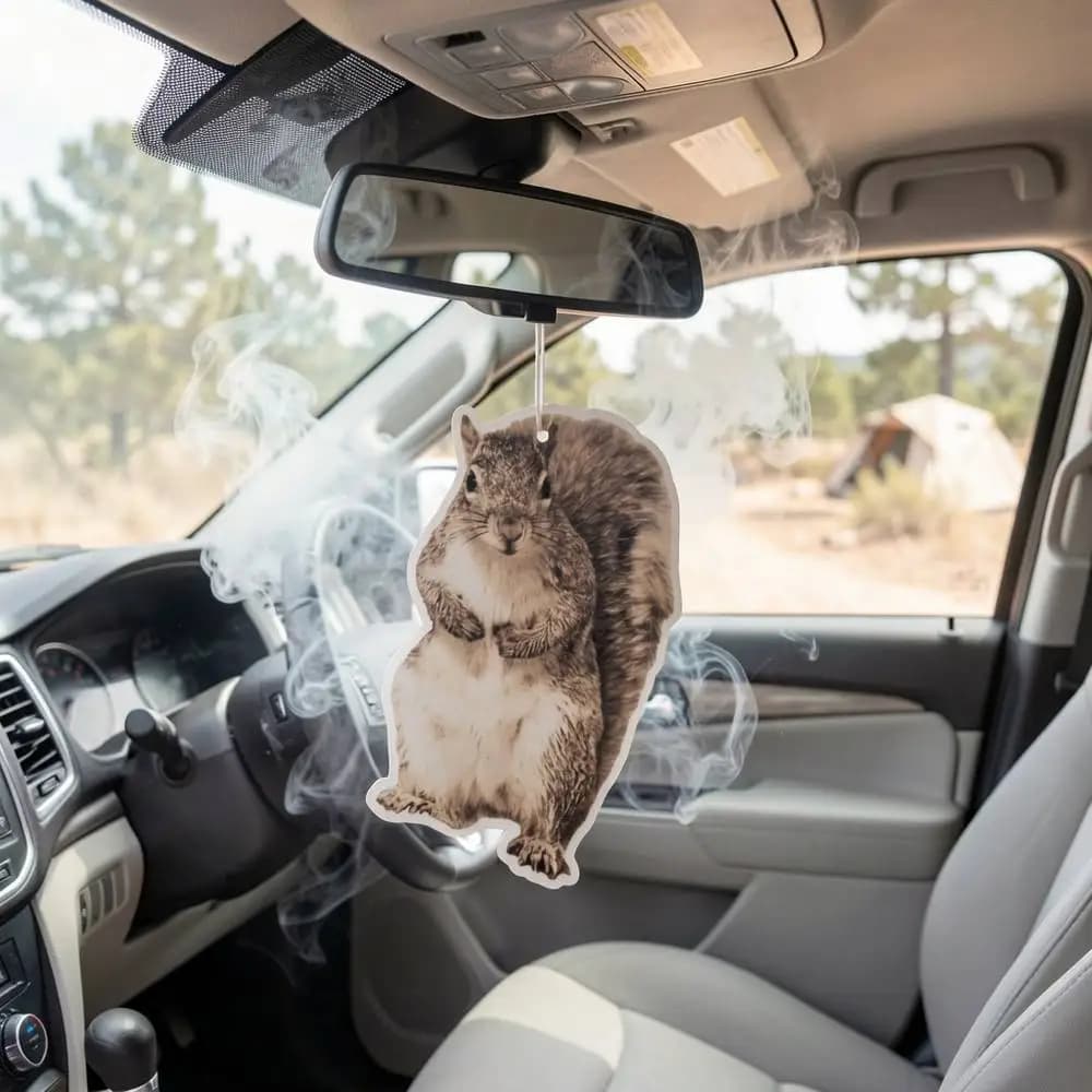 Elegant Paper Air Freshener Sticker for Car Dashboard Home Freshener Decorative Fragrance