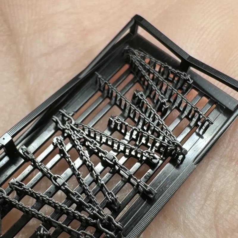 1/350 KRIEGSMARINE ANCHOR STOPPER 3D printing kit Chain Set for German Battleship Model Upgrade Parts