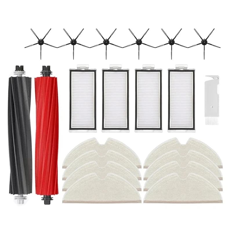 Per Roborock Q8 Max, Q8 Max+, Q5 Pro, Q5 Pro+ Robot Aspirapolvere Spazzola Laterale Principale Filtro Hepa Mop Pad Pezzi di Ricambio