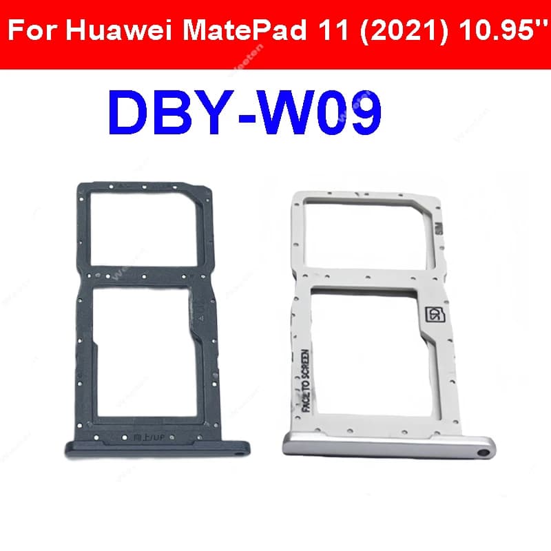 Adattatore per supporto vassoio slot per scheda SIM per Huawei MatePad 11 (2021) 10.95 "DBY-AL00 DBY-W09 Connettore slot per supporto lettore vassoio scheda SIM
