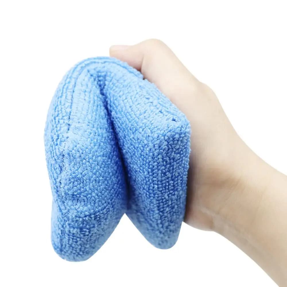 2 PCS Soft Car Waxing Sponge Microfiber U Shape Car Wash Sponge Foam Applicator Pad Car Wax Applicator Mitts