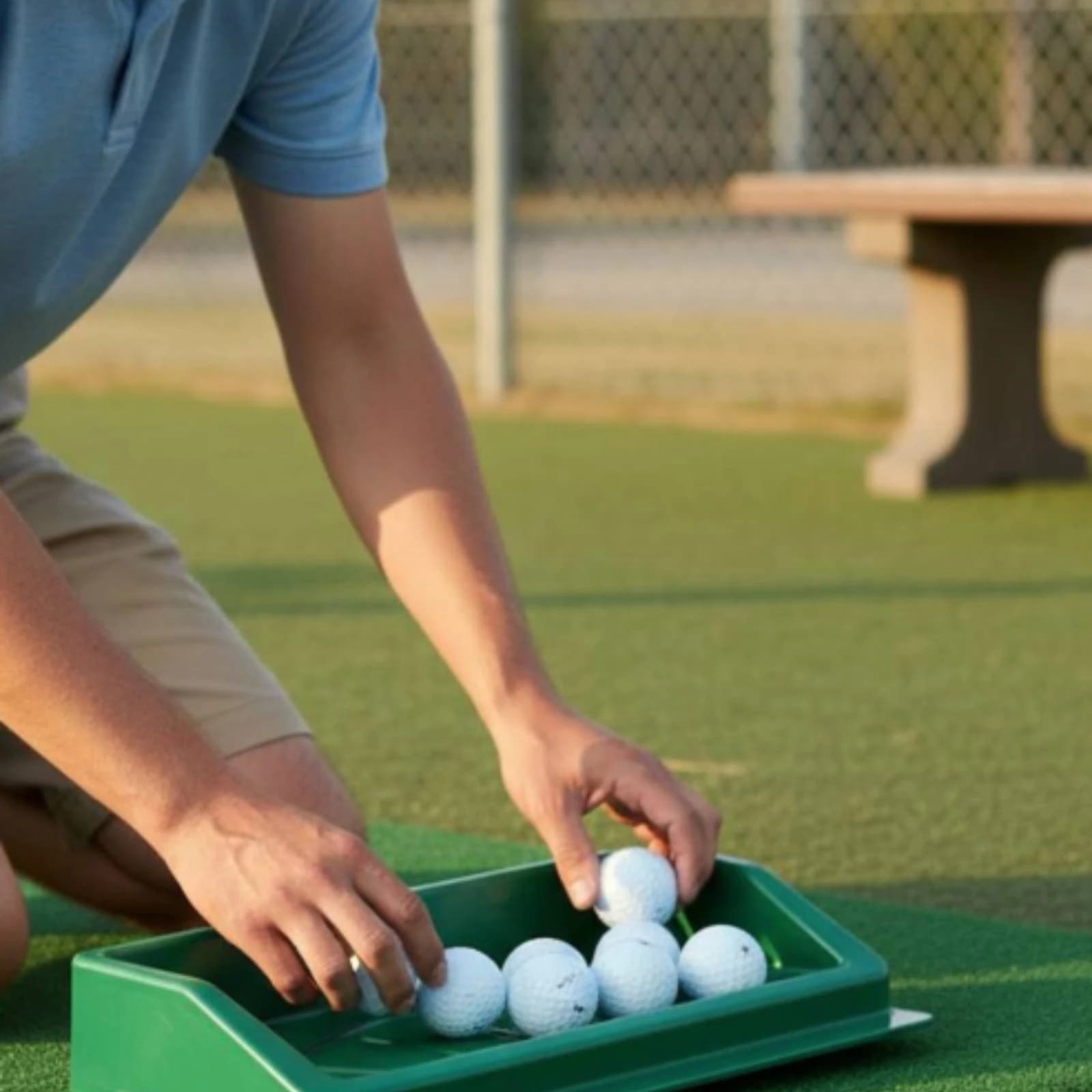 100 Pieces ABS Golf Tee Box Giftable Sports Gear for Driving Range