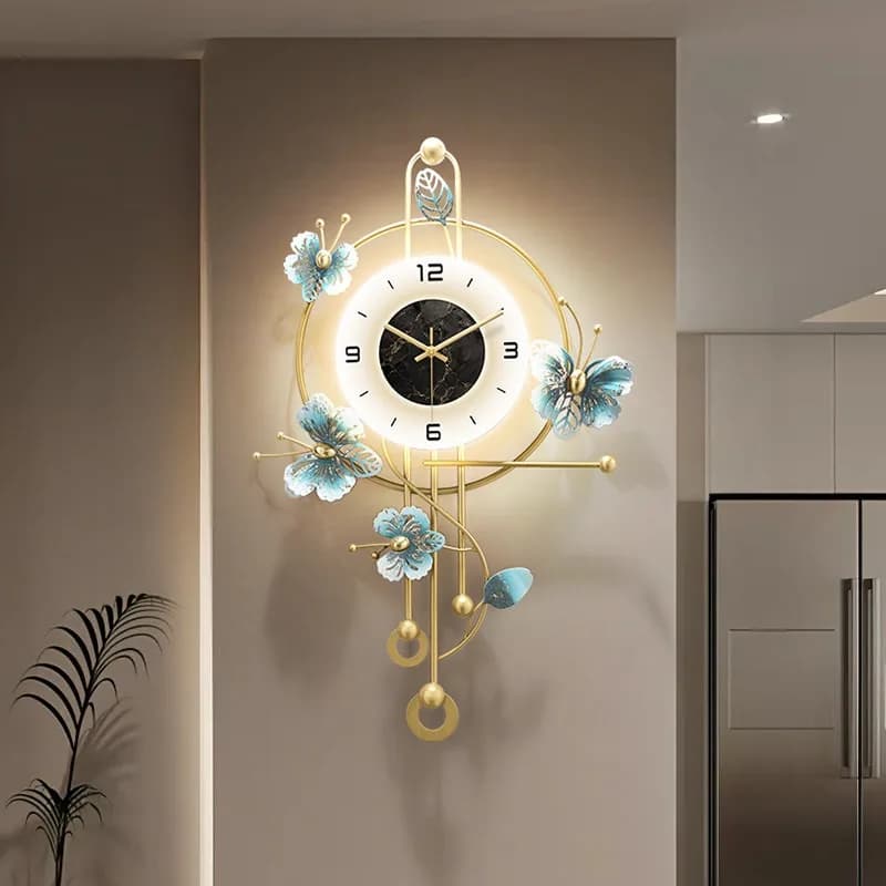 Living Room Luxury Classic Minimalist Wall Clock Bedroom Unique Nordic Aesthetic Wall Clock Modern Art Design Home Decoration