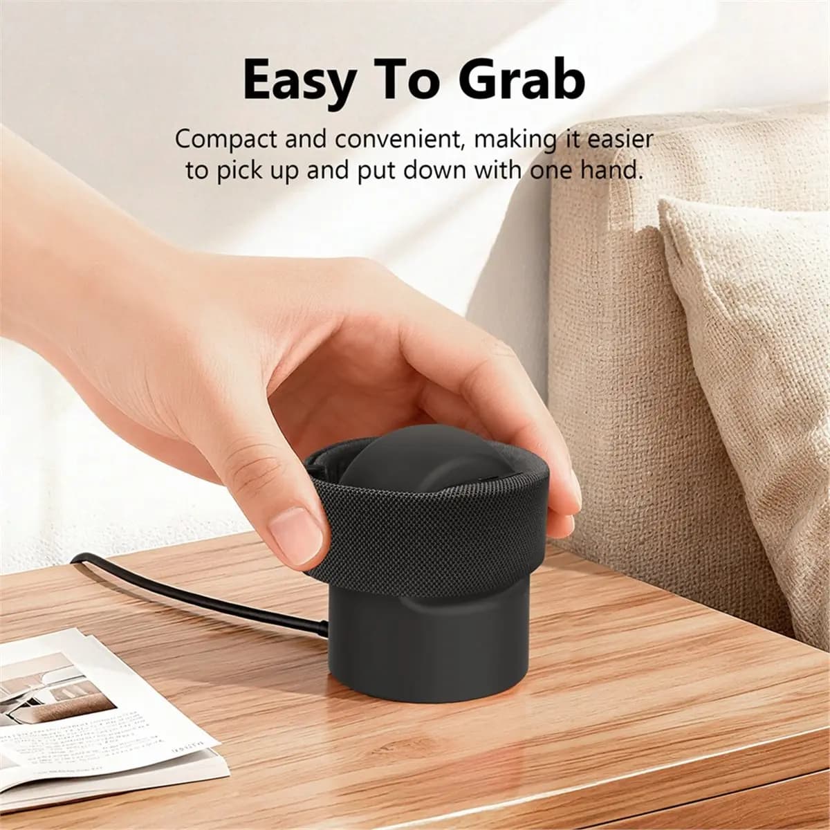 For Meta Ray-Ban Display Neural Band Desktop Charging Stand Washable Silicone Base for Meta Ray-Ban