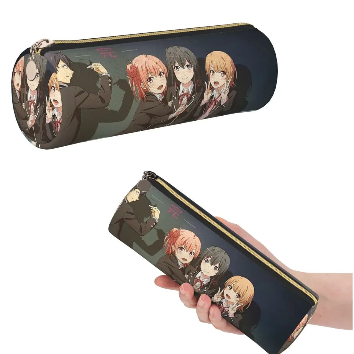 My Teen Romantic Comedy SNAFU Climax Anime Pencil Case for Students Gifts Pen Box Pencil Bag Stationery Supplies Pen Holder Bag