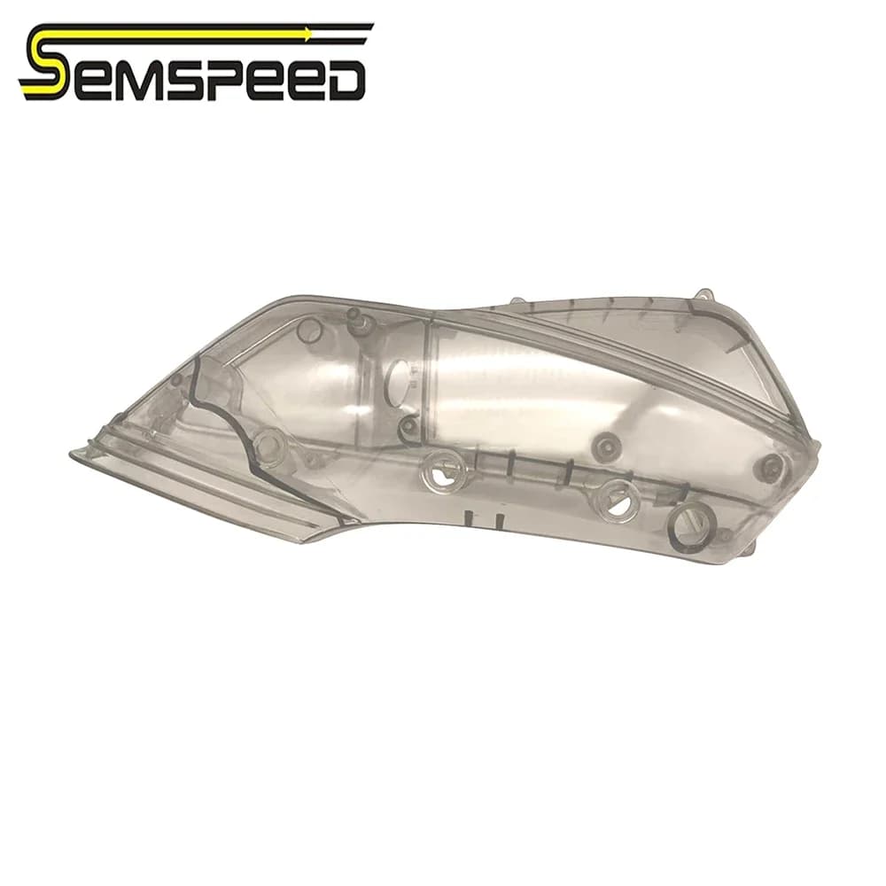 SEMSPEED Per Yamaha XMAX250/XMAX300 2021-2025 Trasparente Blu Coperchio del Filtro Dell'aria Ad Alta Chiarezza PC Scatola di Aspirazione Accessori Moto