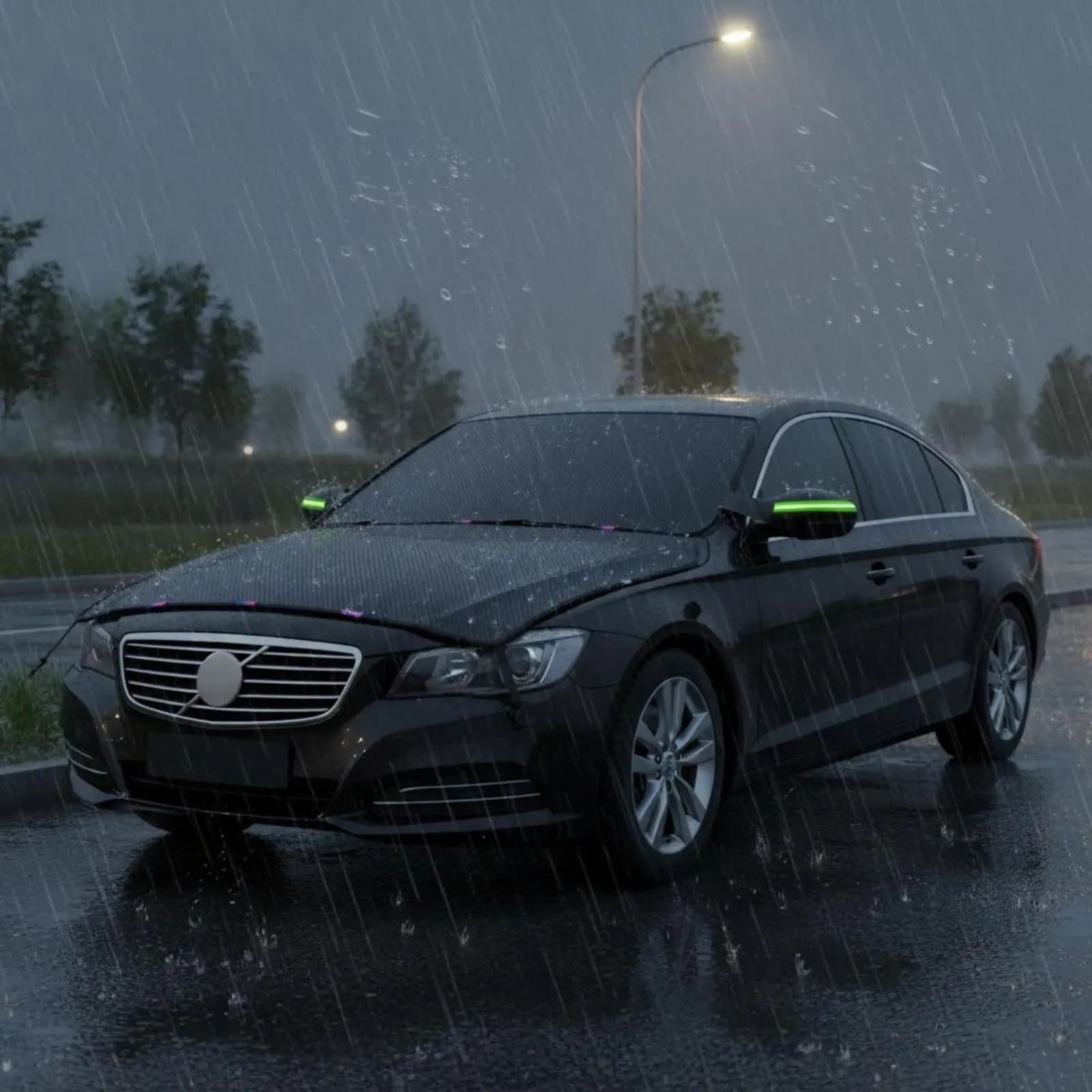 Parasole Adesivo per Parabrezza Auto, Protezione Facile da Installare per Inverno e Uso Esterno