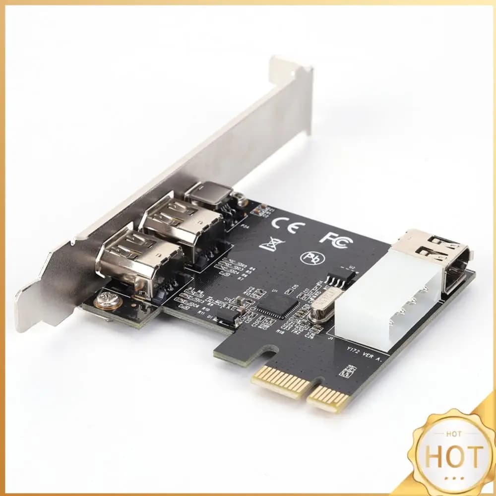PCI-E 1X to 16X 1394 DV Video Capture Card with 6 Pin to 4 Pin Firewire Adapter for Win Me/Win 2000/Windows XP/VISTA/WIN7