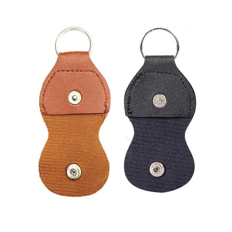 1PC Guitar Pick Bag High Quality Pick Storage PU Leather Black Brown 2 Color Available Picks Holder Bags Guitar Accessories ZYF