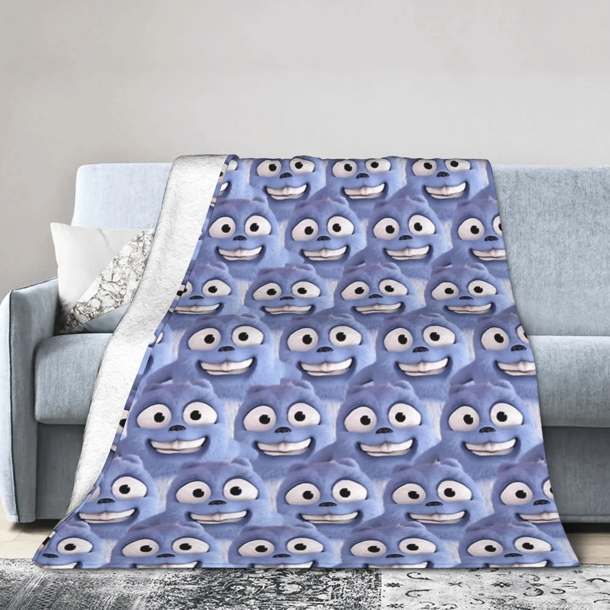 Grizzys and The Lemmings Blanket Warm Comfortable Plush Throw Blanket For Children Living Room Flannel Bedspread Bed Cover