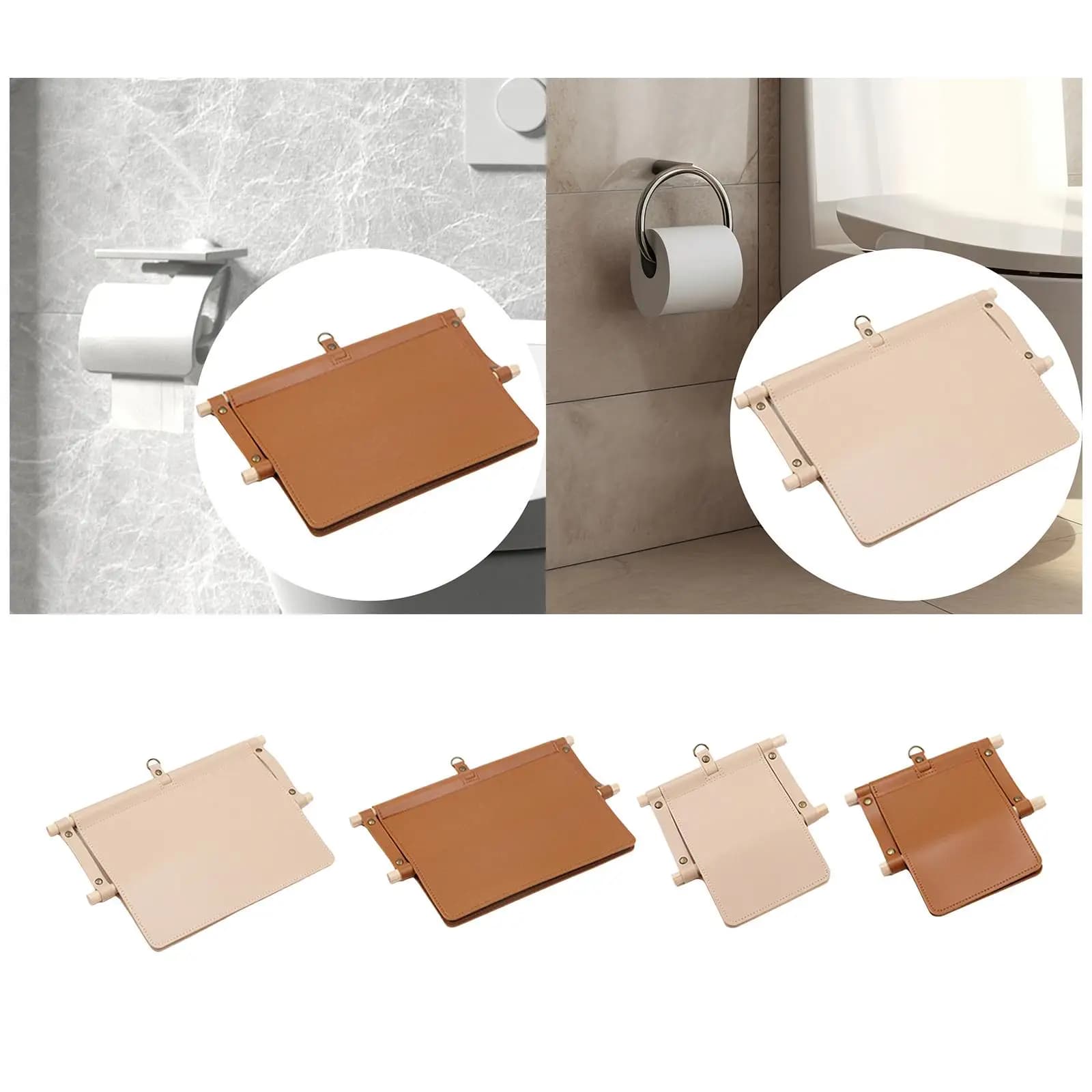 Portarotolo da Parete Originale per Asciugamani di Carta, Porta Carta Igienica per Bagno, Cucina, Esterni, Escursionismo, Interni