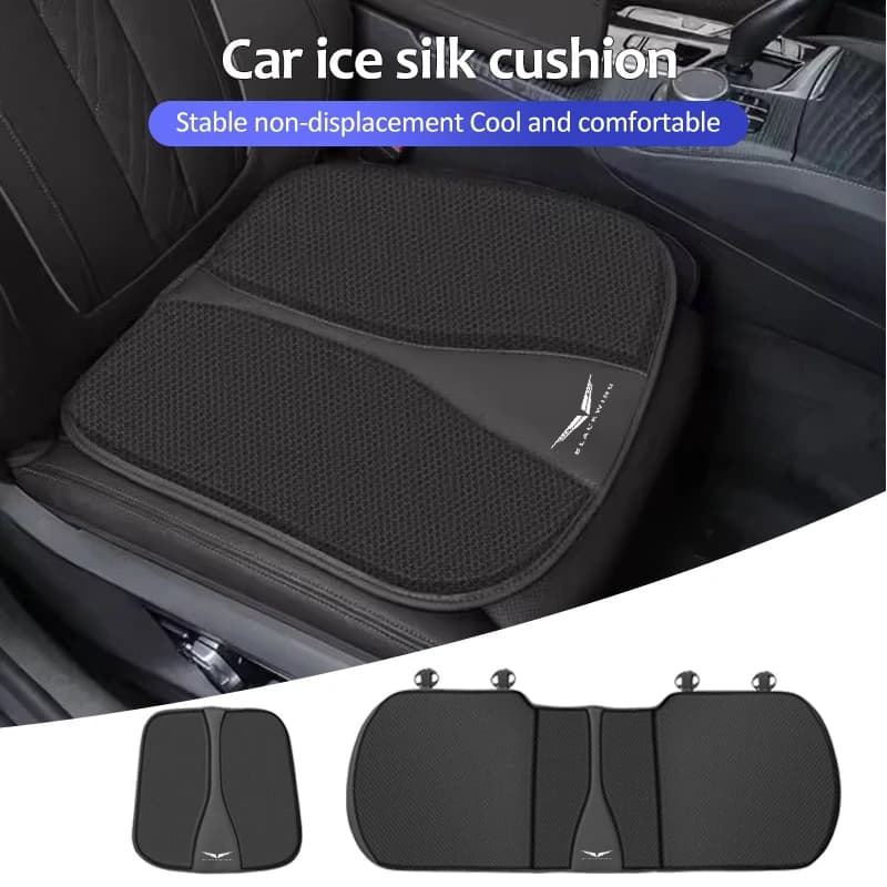 Car Seat Cushion Cover Breathable Ice Silk Soft Mats Accessories For Cadillac CTS ATS SRX BLS XLR XTS STS X