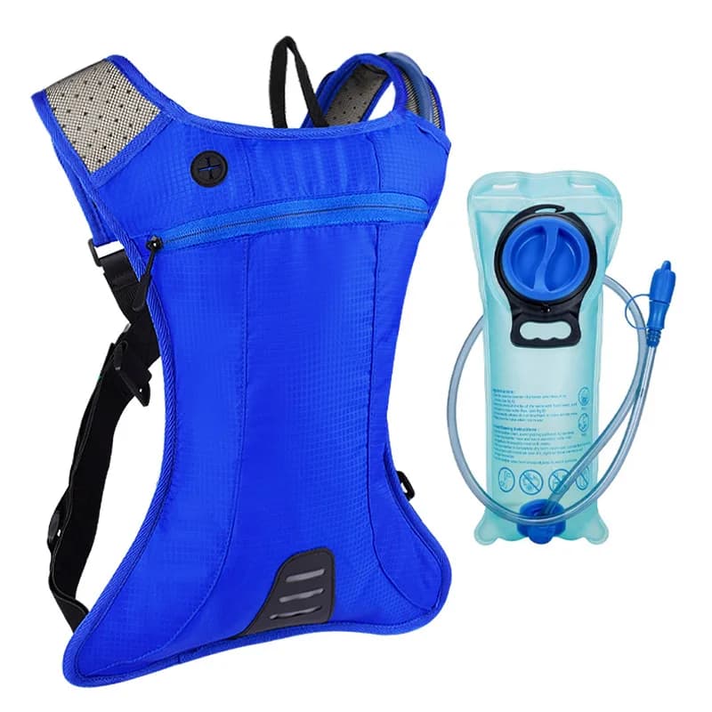 Waterproof Moisturizing Backpacks for comfortable and breathable sports bags with 2 liters water bag for cycling and tourism
