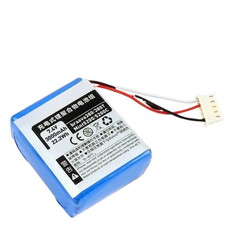 For iRobot380T battery braava381 mopping machine 5200C mopping robot lithium battery accessories