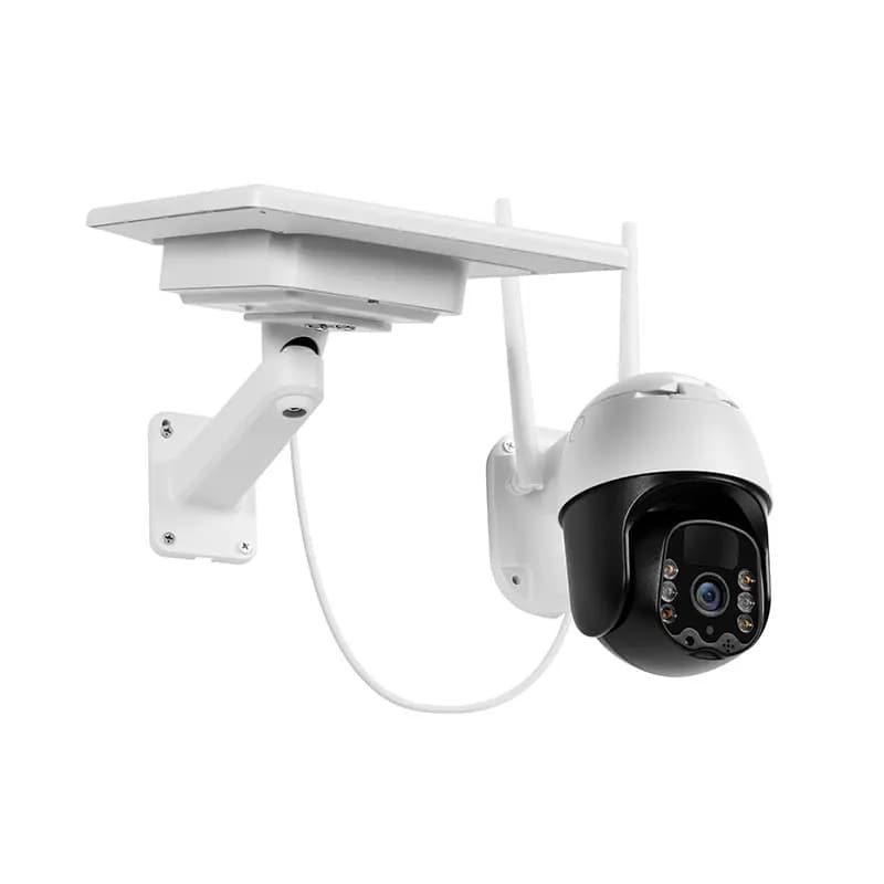 2MP 1080P Tuya APP Energia solare a colori WIFI/4G PTZ IP Dome Camera AI Rilevazione umanoide Sicurezza domestica CCTV Baby Monitor