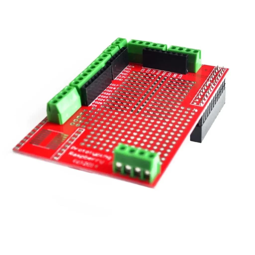 Pi plate for prototyping the Raspberry Pi prototype expansion edition