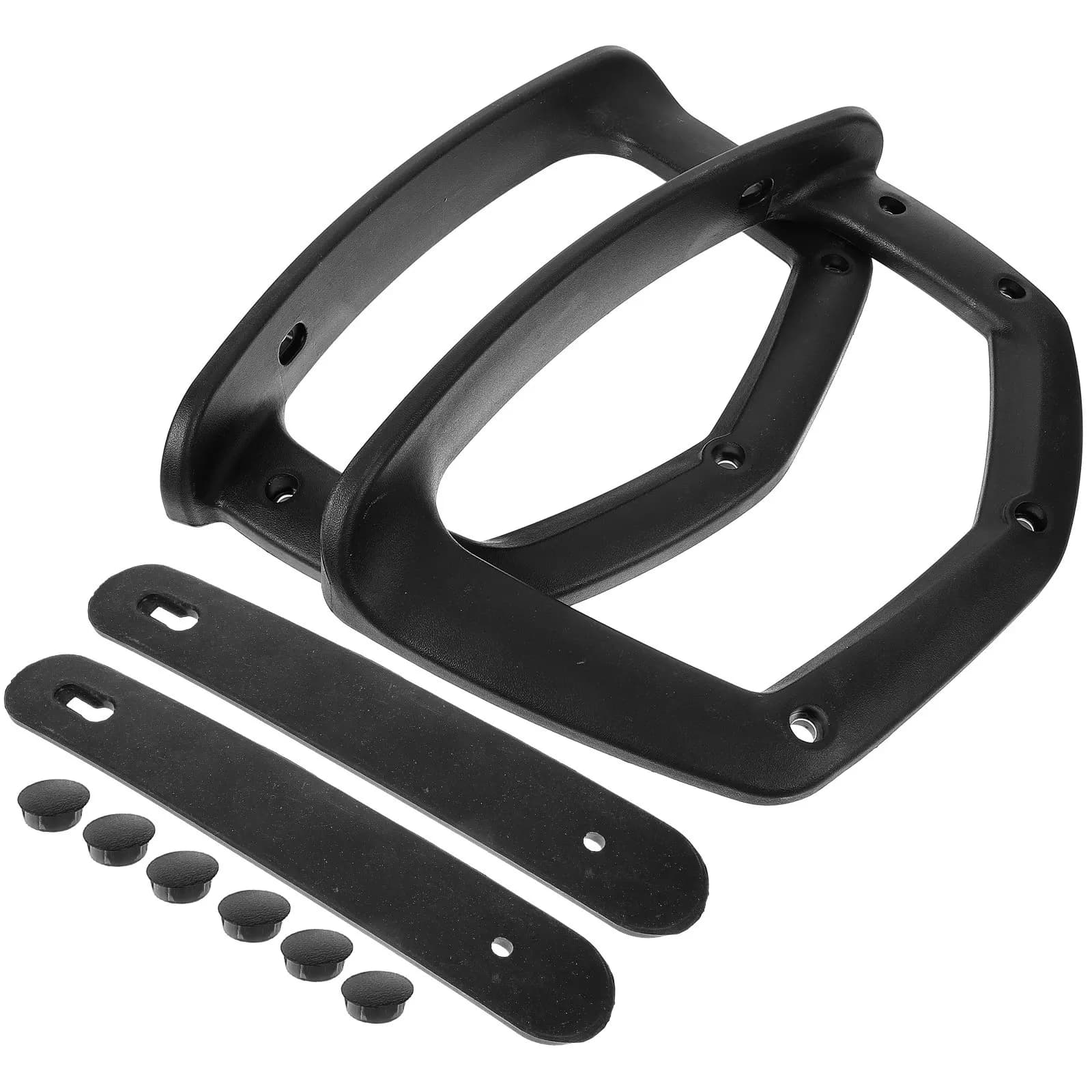 2 Pezzi Cuscinetti Universali Estensibili per Braccioli di Sedie da Ufficio, Supporto Ergonomico per Scrivania e Gaming, Sollievo dal Dolore al Gomito