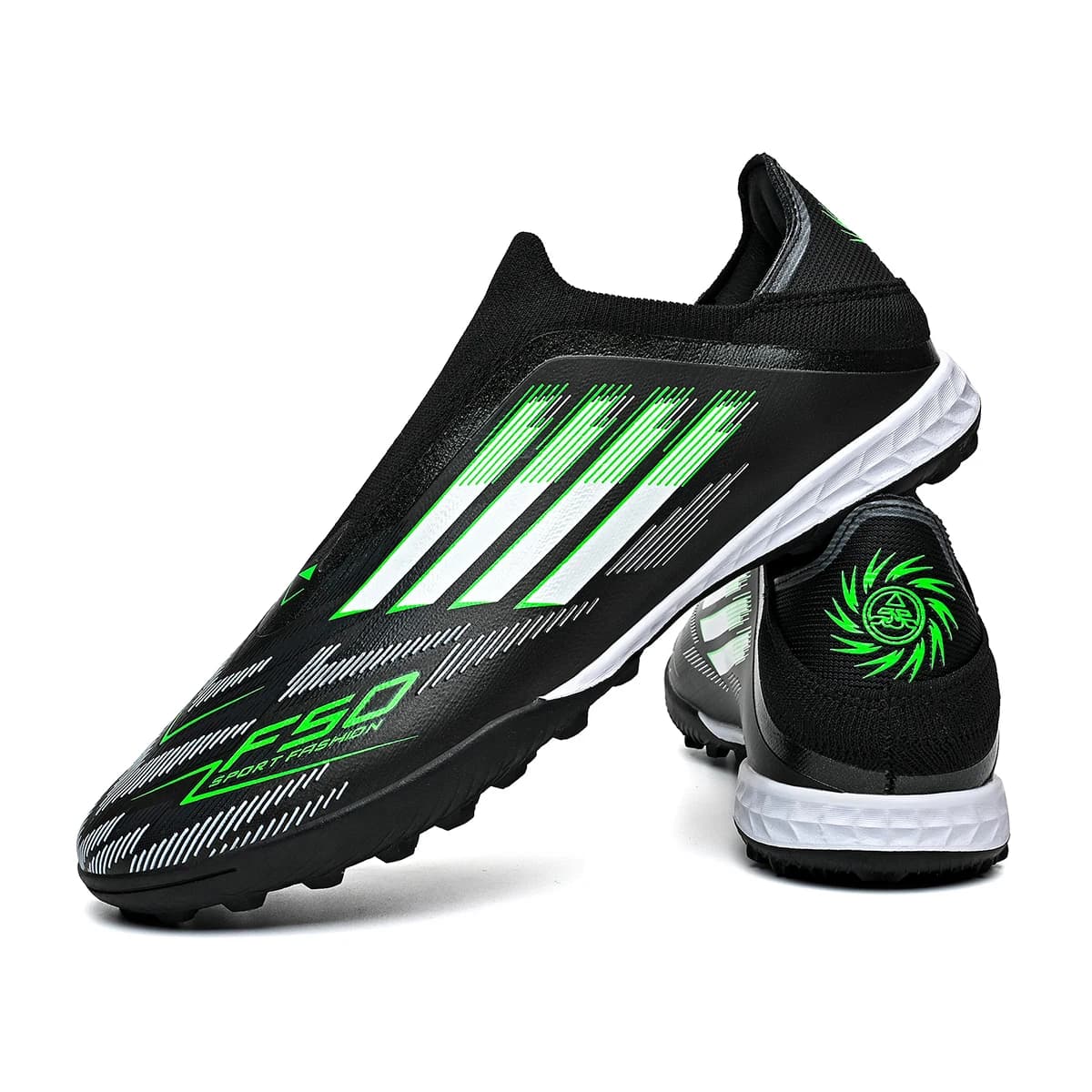 New Men's Football Shoes, Indoor Training Comode, Ultralight, Anti-slip, for Futsal and Football on Grass