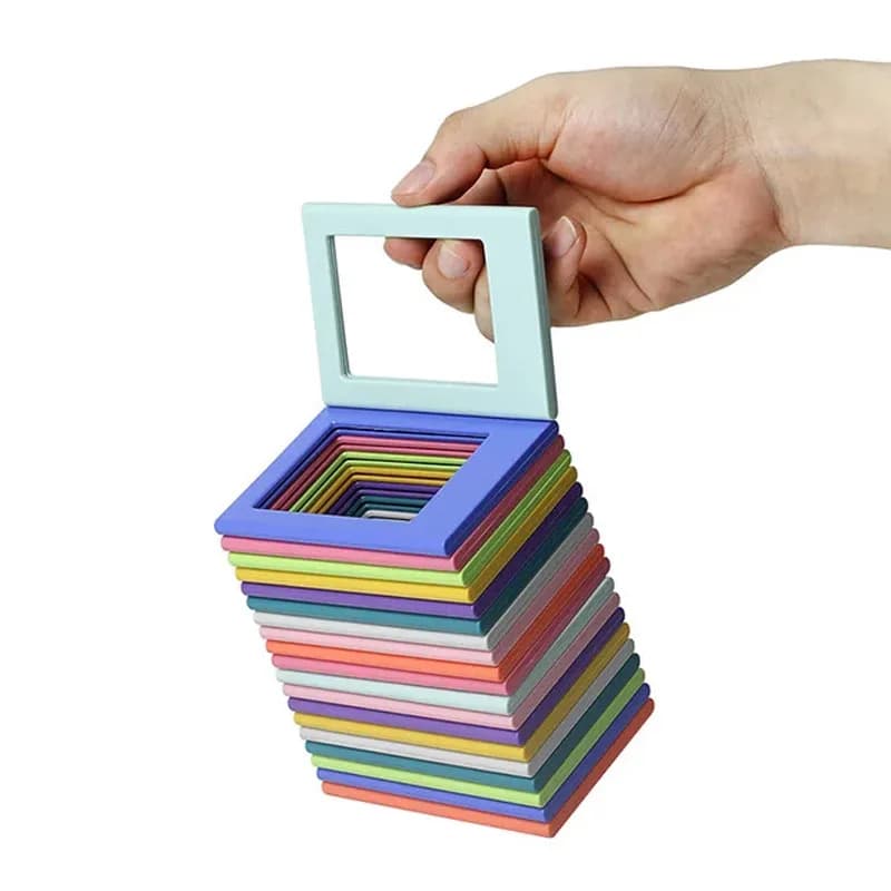 5/10/20/50pcs Cornici per foto magnetiche per Fujifilm Instax Mini Carte per pellicole Double Sided Frigo Cornice Magneti Cornici per opere d'arte