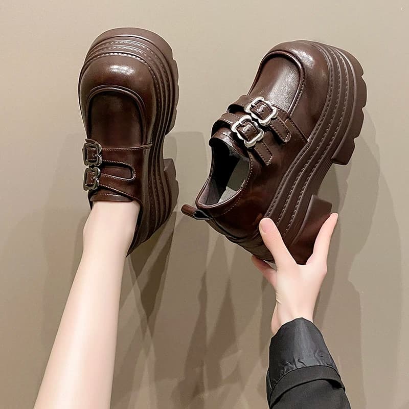 10 CENTIMETRI Women's Platform Moccasins Shoes Casual Apartments Cosy Sports Shoes Women 2024 Trends Autumn Designer Gymnastics Shoes Walking Mujer Zapatos