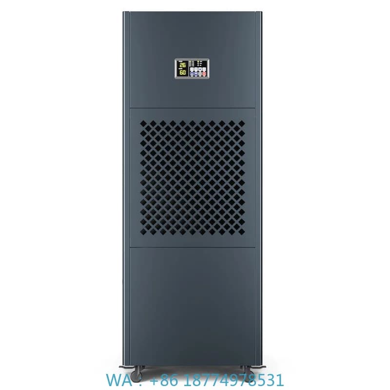 Potenza 240 litri Deumidificatore d'aria 250-500 Misuratore quadrato 10 kg/h Deumidificatore industriale Fabbrica Magazzino Officina Alta