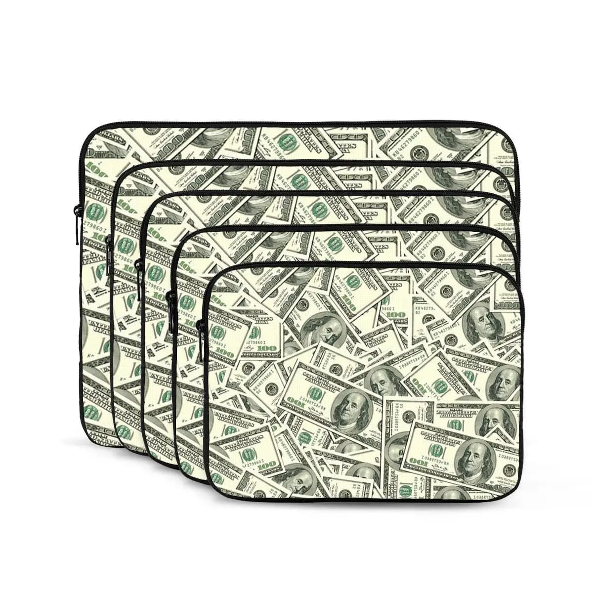 100 dollari USA, borsa per laptop per notebook American Dollar Bill 10 12 13 15 pollici custodia per notebook borsa per tablet custodia antiurto