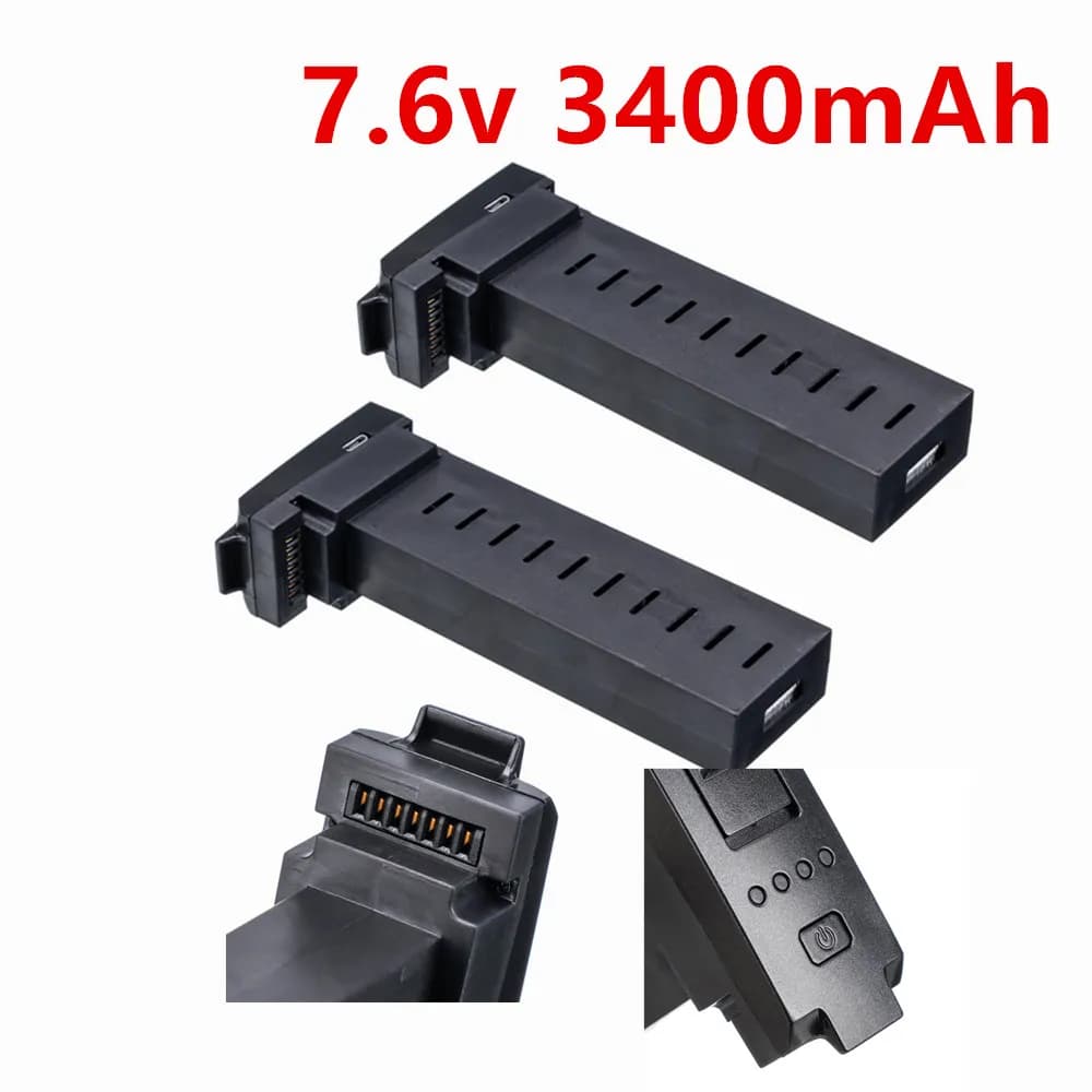 Batteria originale per drone RC GPS SG906 Pro SG906MAX x7pro X8PRO, batteria Lipo 7.6V 3400MAH, accessori per drone PFV 5G Wifi.