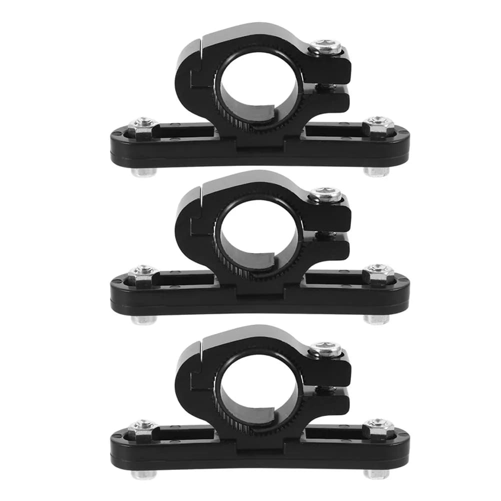 Set di 3 Supporti Universali per Portaborraccia da Bicicletta, Adattatori per Manubrio e Telaio, Accessori per Ciclismo